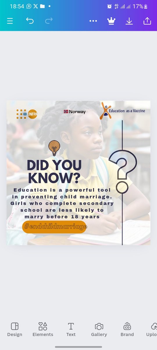 _dRau's tweet image. Learn, grow, thrive: the power of education for girls. 
#EndCEFM #GirlsEmpowerment #ChildMarriage #EndChildMarriage #EducationIsKey #GirlsEducation #EmpowerGirls 
#SRH4all
@EVA_Nigeria 
@UNFPANigeria 
@NorAmbNigeria