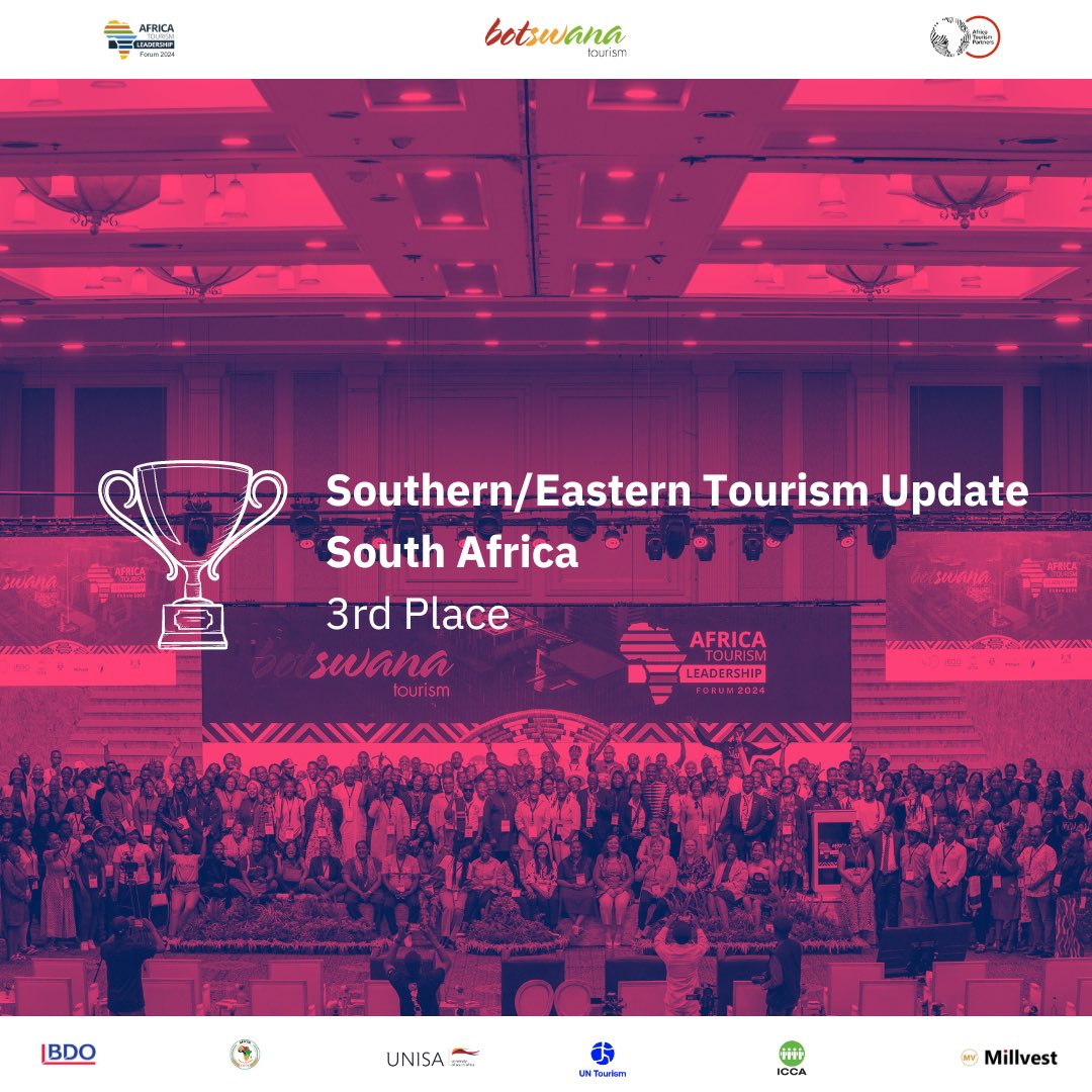 The winners for the Outstanding Africa Tourism Media &amp; Marketing Award are: 
1st Place: CNBC Africa, South Africa
2nd Place: Travel Africa Magazine, United Kingdom
3rd Place: Tourism Update, South Africa

Congratulations are in order. #ATLFAwards #ATLF2024
