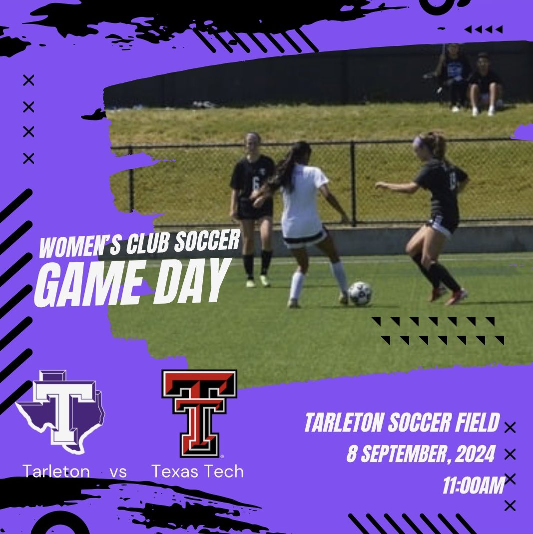 tarleton_wcs's tweet photo. Let's get this season started!
Come out &amp; support your Tarleton Women's Club Soccer Team against UT Arlington on Saturday and against Texas Tech on Sunday!

UT Arlington Saturday, September 7
Tarleton Soccer Field @ 1PM

Texas Tech Sunday, September 8
Tarleton Soccer Field @ 11AM https://t.co/8gQ0aU9vFx