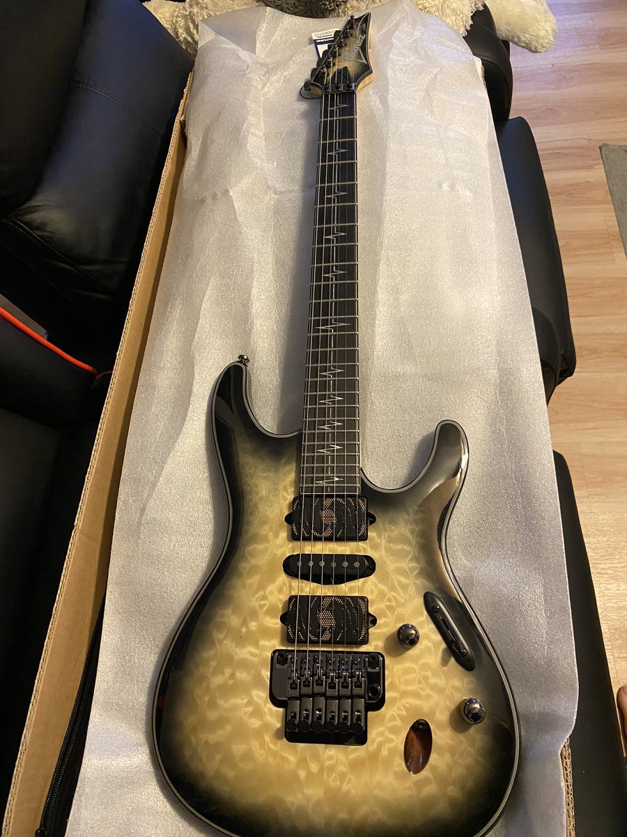 Wolfgarr37's tweet photo. @hurricanenita  New Guitar Day !!! My second Jiva!!! https://t.co/S8oN6x0809