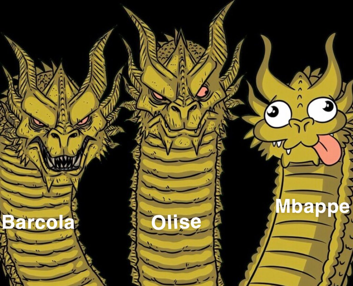 L’attaque de l’équipe de France :