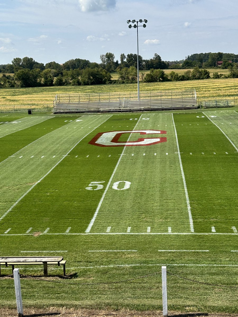 Front & Center Turf (@frontcenterturf) on Twitter photo 126 days post regrade & seeding, <a href="/BarenbrugUSA/">Barenbrug USA</a> #HGT is glowing for <a href="/CHSTrojansFB/">Centerburg Football</a> first home game of the year. Given the challenging growing season and irrigation issues, the field has responded well and continues to prove superior over its competitors! #BetterOnREALGrass 126 days post regrade & seeding, <a href="/BarenbrugUSA/">Barenbrug USA</a> #HGT is glowing for <a href="/CHSTrojansFB/">Centerburg Football</a> first home game of the year. Given the challenging growing season and irrigation issues, the field has responded well and continues to prove superior over its competitors! #BetterOnREALGrass