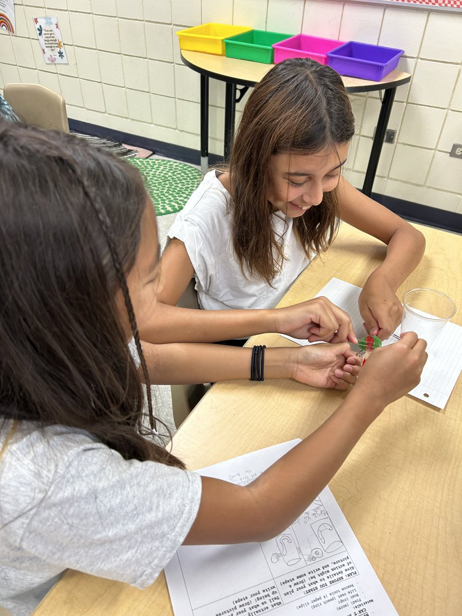 tamarakrahn's tweet photo. Always a favourite activity! We worked with a partner today to save poor Fred who was capsized. There were so many encouraging words exchanged and great problem solving! https://t.co/s0gWZl83Sc