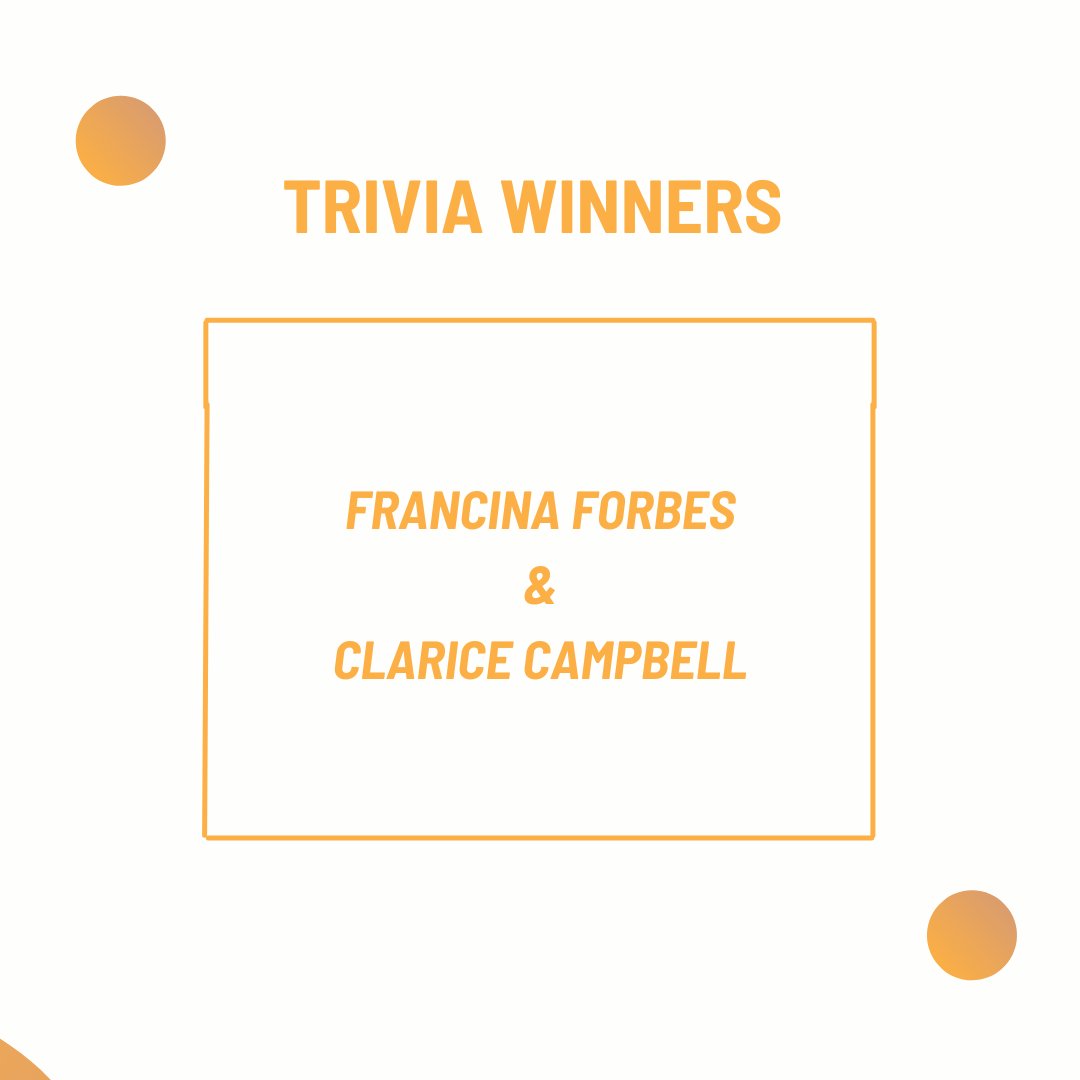 We've got 2 $25 Starbucks Gift Cards for this week's Trivia Tuesdays winners!
Congratulations goes to:
Francina Forbes
Clarice Campbell
You can collect your prizes at our 25th Anniversary event 30 September, 2024 between 10am to 2pm at Margaritaville.

#triviatuesdayswinners