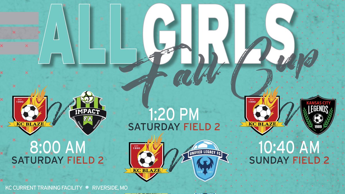 On the hunt for girls who can make an immediate impact on your college roster? Come 👀 our Academy 06/07 team play where the pros train! 

🏆 GSI All Girls Fall Cup
⏰️ Sept 6-8
📍 KC Current Training Facilty