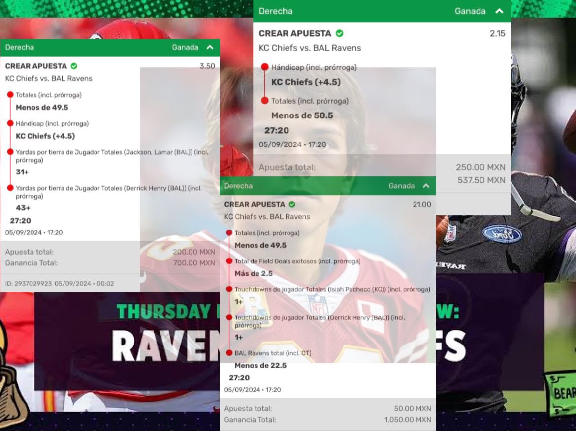 picksdelchavo's tweet image. Ayer con $500 pesos lo multiplicamos casi por 5 con estas apuestas, ganando $2,287 pesos!  ¿Seguirá la racha hoy?