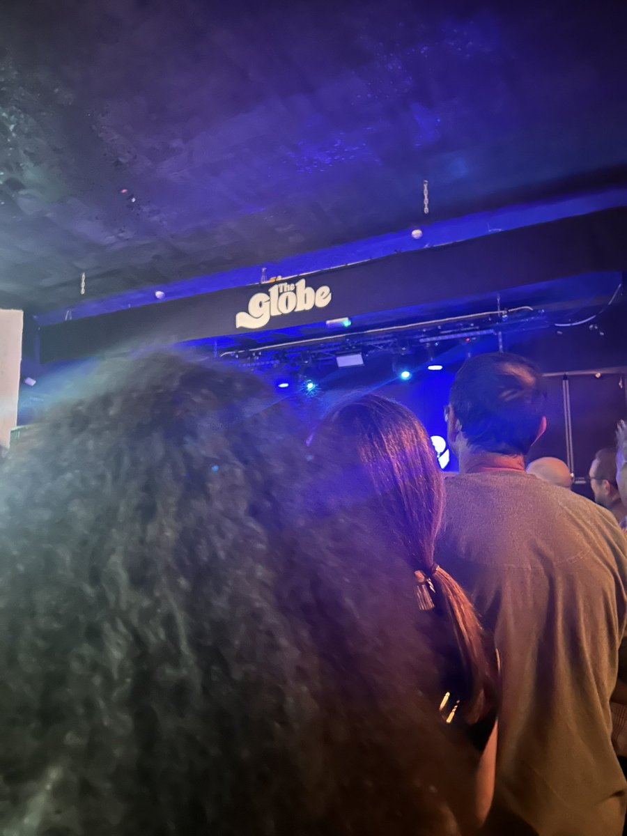 bev_cheetham's tweet photo. And he wonders why I don’t like gigs. #Stylecouncillors #globe #gigs #Cardiff https://t.co/HsammGEP4x