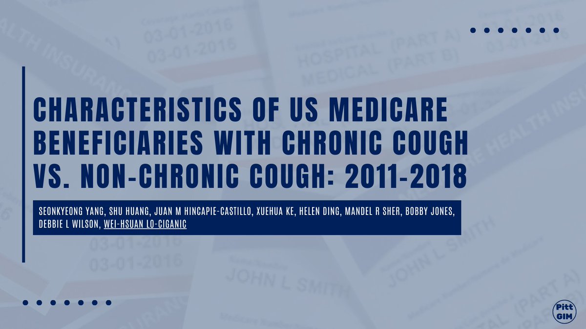 PittGIM's tweet image. New research by Seonkyeong Yang, @jennyciganic, &amp;amp; more reveals increasing #gabapentinoid use among #ChronicCough patients, highlighting distinct usage patterns.

Read more in @JCM_MDPI:  mdpi.com/2077-0383/13/1…
