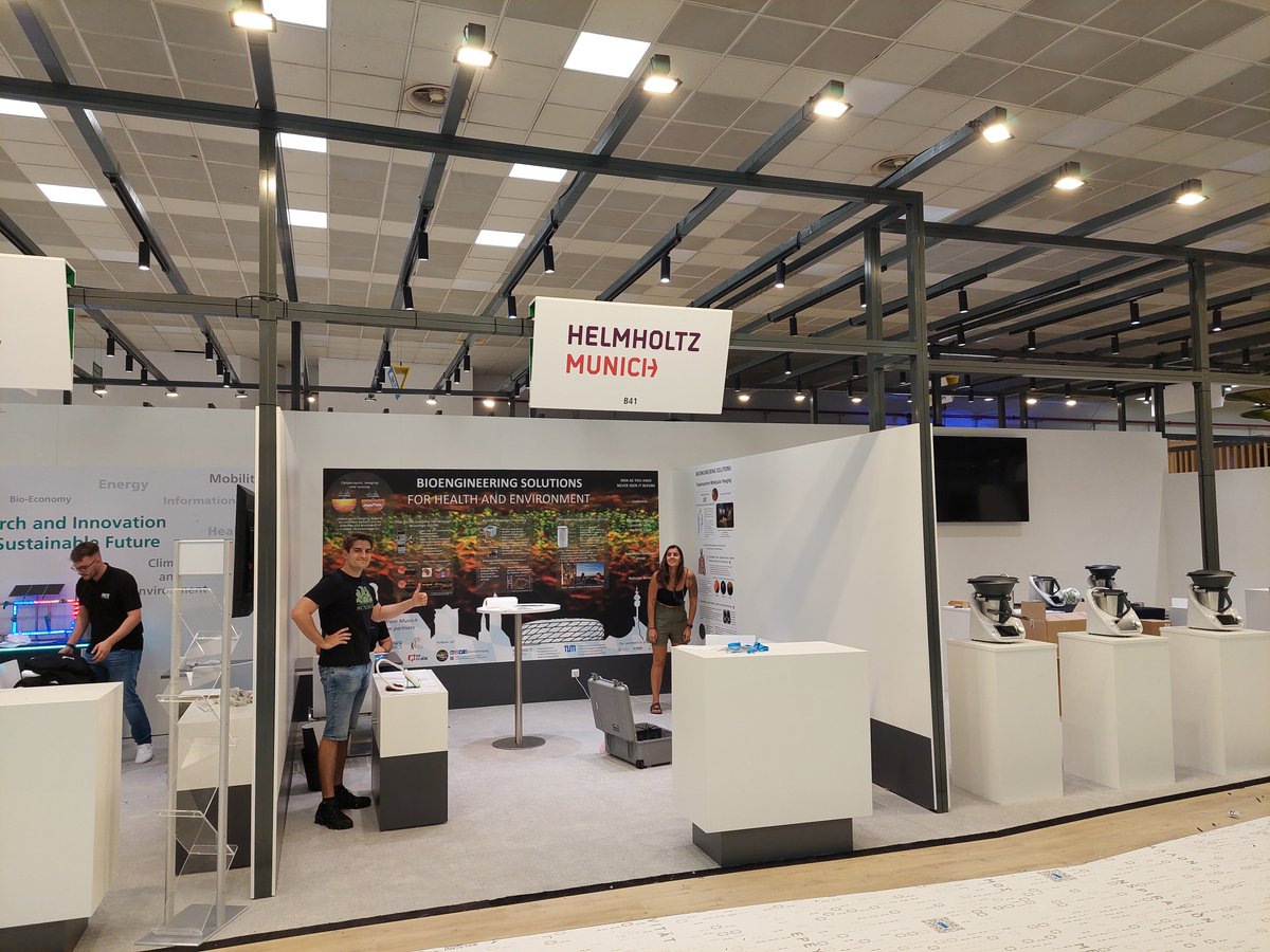 MunichImaging's tweet image. @MunichImaging is taking part in the Thessaloniki International Fair #TIF2024 with our @HelmholtzMunich stand B41 in the @german_pavilion. We are excited to explain our #imaging and #sensing solutions for #medicine and the #environment to the visitors

#optoacoustic #fluroescence