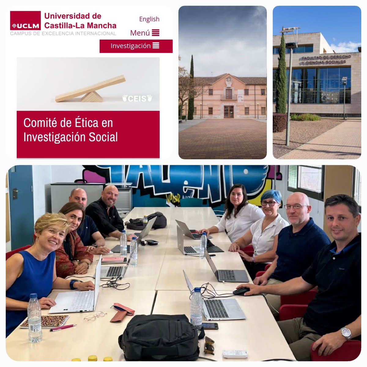 Los miembros del Comité de Ética en Investigación Social de la <a href="/uclm_es/">Universidad de Castilla-La Mancha</a> se han reunido hoy en el Campus de Ciudad Real para analizar la experiencia del curso pasado y prepararse para los retos en evaluación ética de la investigación para el curso 24-25

👉🏼 uclm.es/misiones/inves…