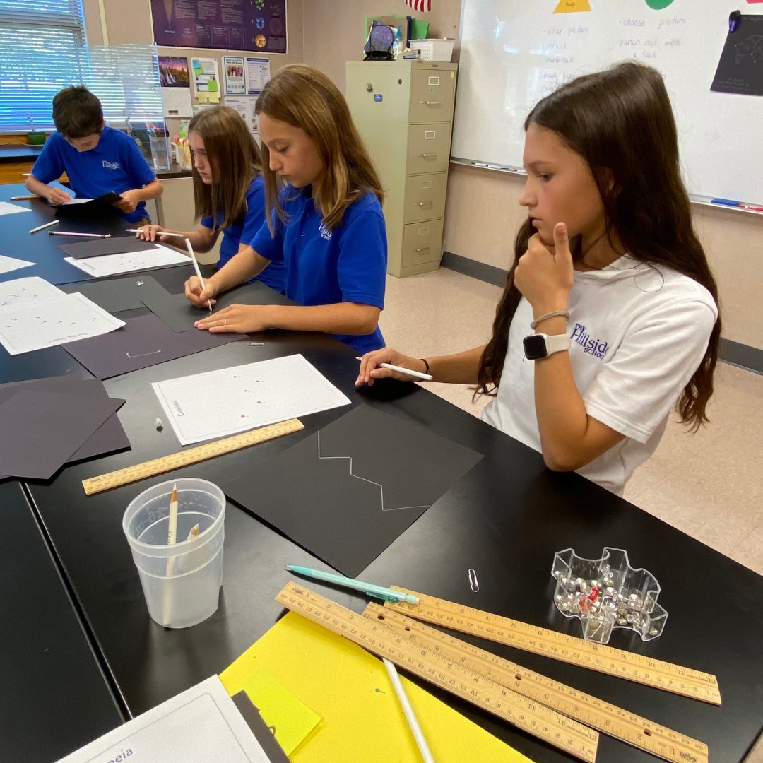 HillsideLV's tweet image. ✨ Ms. Black's class reached for the stars today in Earth and Space Science class! 🌟
They used the "Get Ready, Do, Done" system and created their own constellations from familiar star patterns, mastering every step of the process! 🚀
#hillsideschool #scienceclass