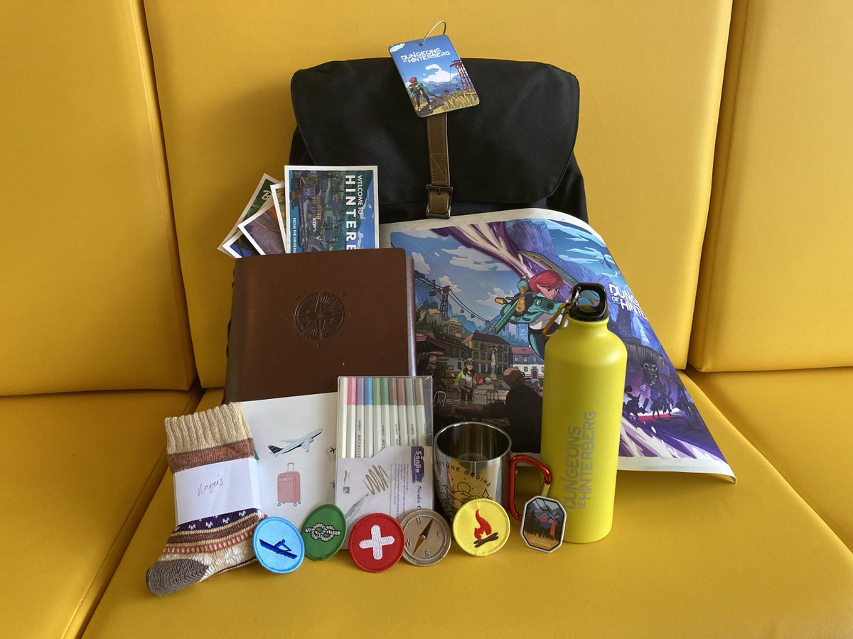 We're giving away this Influencer Kit! 🤩

Be in for a chance to win by simply following us and retweeting this post!

Oh and, save 35% off Dungeons of Hinterberg on Steam today! 🤯

We'll contact the winner on Friday, 13th!

Good luck, Slayers! 😊

bit.ly/3Xw2lXy
