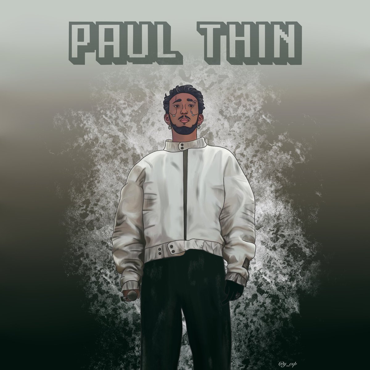 y_esp's tweet image. Esta foto del negrita desprendía pura fuerza así que me apetecía dibujarla. Es mi tercer dibujo, por lo que aun me quedan cosas por aprender, por mejorar, pero me ha encantado hacerlo. No me dedico a esto, es simplemente un hobbie.