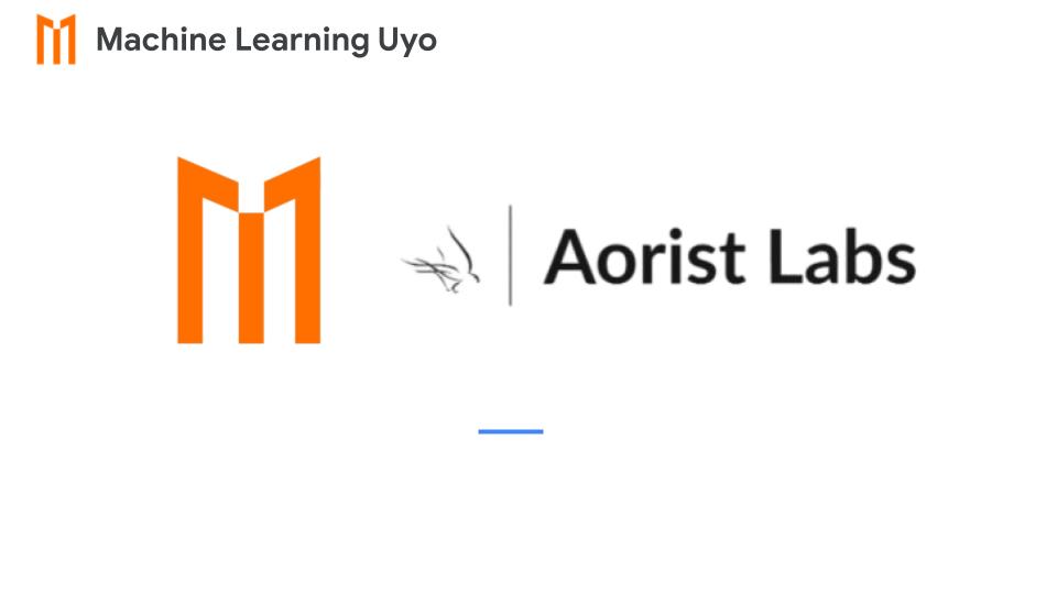 TFUGUyo's tweet image. We are excited to announce our partnership with Aorist Artificial Intelligence to bring you a series of innovative programs and sessions focused on machine learning and Artificial Intelligence.
#machinelearninguyo #ai #aoristlabs #code #tech