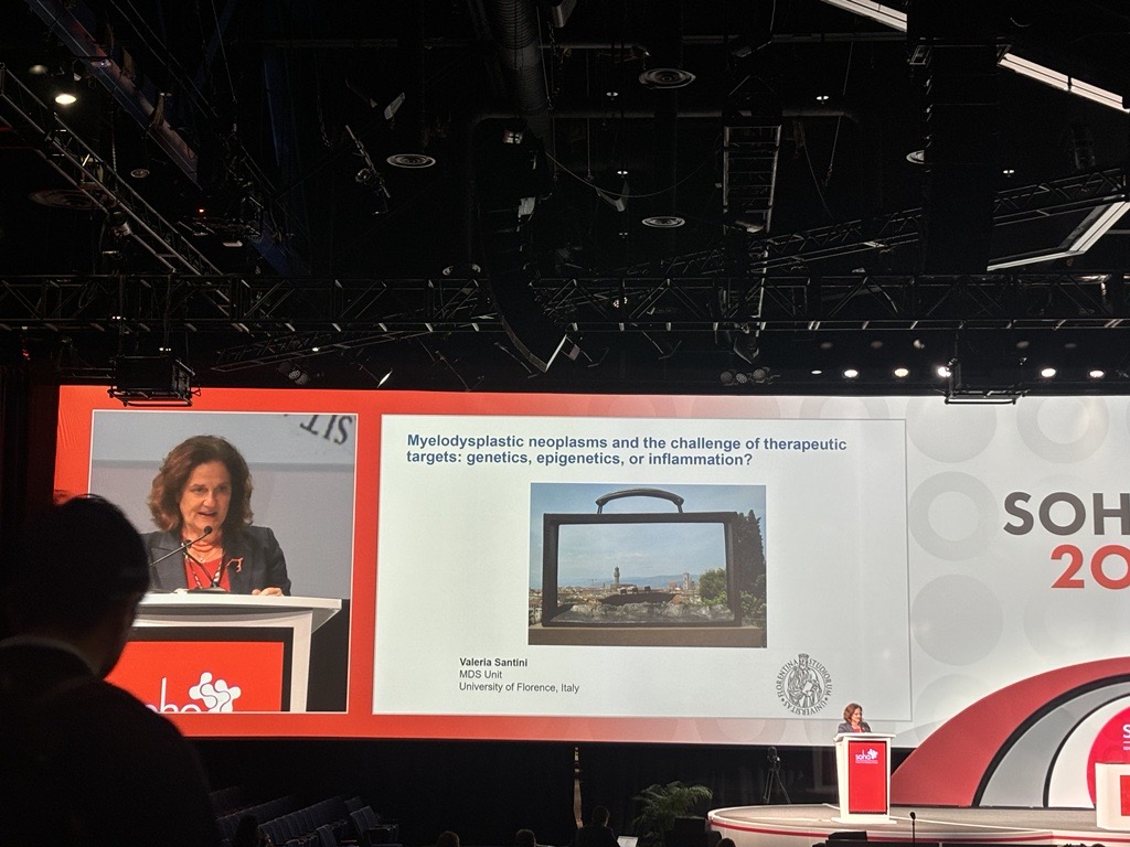 Blood Cancers Today (@blood_cancers) on Twitter photo Today at #SOHO2024: <a href="/Santin13Valeria/">Valeria Santini</a>, of <a href="/UNI_FIRENZE/">Università di Firenze</a>, presented on "Myelodysplastic Neoplasms and the Challenge of Therapeutic Targets" at the Plenary Session!
#MPN <a href="/SocietyofHemOnc/">Society of Hematologic Oncology (SOHO)</a> Today at #SOHO2024: <a href="/Santin13Valeria/">Valeria Santini</a>, of <a href="/UNI_FIRENZE/">Università di Firenze</a>, presented on "Myelodysplastic Neoplasms and the Challenge of Therapeutic Targets" at the Plenary Session!
#MPN <a href="/SocietyofHemOnc/">Society of Hematologic Oncology (SOHO)</a>