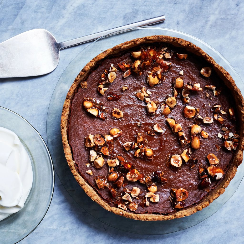 #NuttyRecipe: Pumpkin-Caramel Tart With Toasted-Hazelnut Crust | <a href="/bonappetit/">Bon Appétit</a> 🥧❤️‍🔥 

Looking for a delicious, #nuttydessert? This Pumpkin-Caramel Tart features a #hazelnutcrust that's easy to make, with a quick bake time.
👉️ bit.ly/3Xzz9ir 
⁠
#jewelsunderthekilt