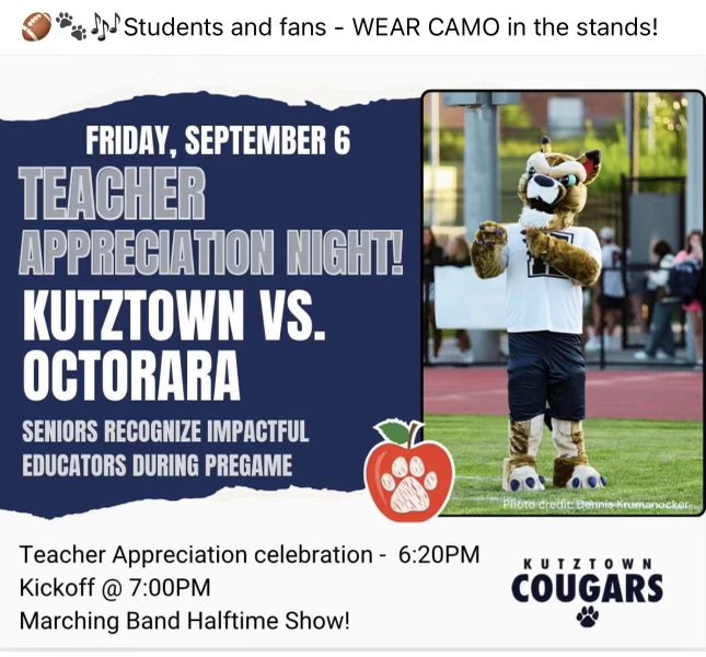 Kutztown Cougar Football (@kutztownf) on Twitter photo 