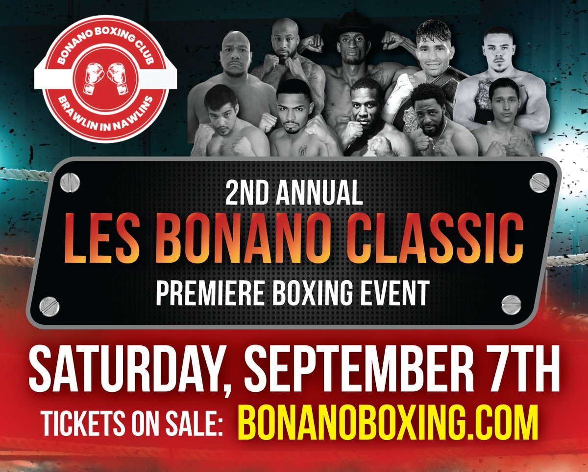 TOMORROW! #boxing #pontchartraincenter
