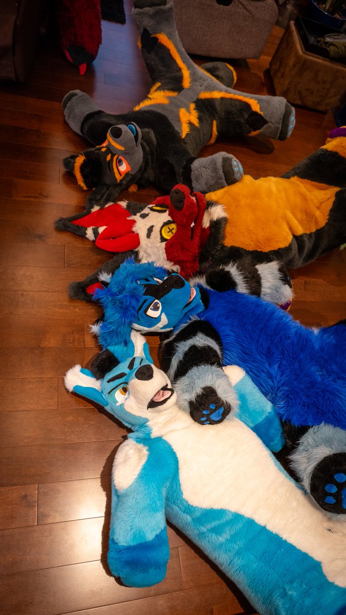 Careful, they all share 1 brain cell and might do stupid stuff from time to time!

Thank you all for the amazing time in Canada, was an absolute blast! Hope to see you guys again soon :3

From top:
Me
<a href="/reaper_da_gamer/">Revsrgl</a>
<a href="/TheSwitchStitch/">The Switch Stitch - Coms for Fall/winter open!</a>
<a href="/PupTayo/">Bsky: Tayoad</a>

✂️: <a href="/TheSwitchStitch/">The Switch Stitch - Coms for Fall/winter open!</a>
📸: <a href="/CennyAD/">Cenny After Bark</a>