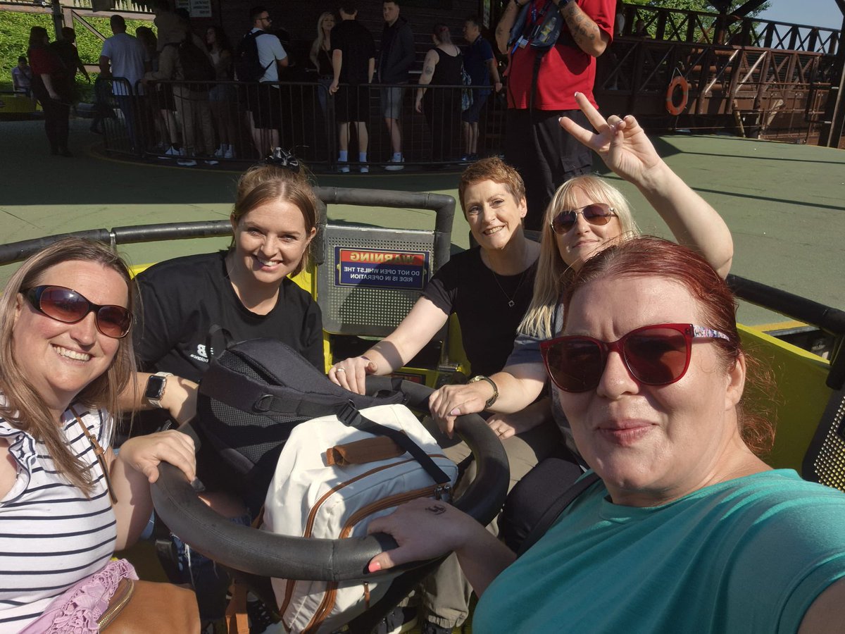 Alton Towers reward trip today. Lots of sun and loads of fun, even the Pastoral team got involved! 😁😁