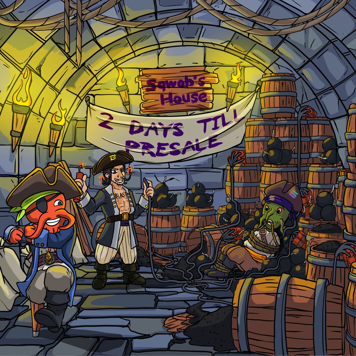 The fuse is lit 💣

2 days til presale.