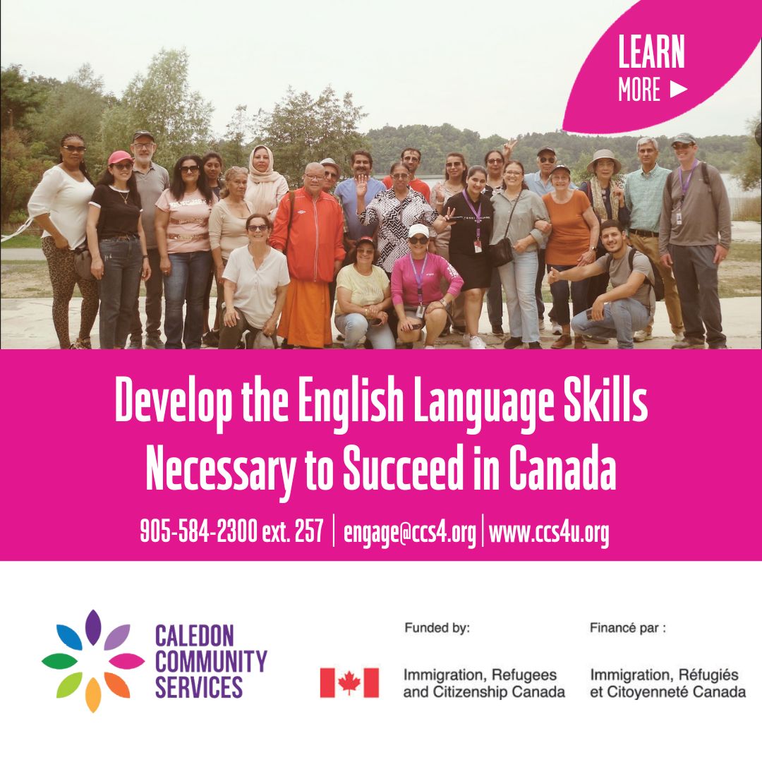 CaledonCS's tweet image. “I&apos;m grateful for all the support that I received from Caledon Community Services!&quot; - Margarita Lemus, LINC Client | Don&apos;t wait! To register, contact us today: 905-584-3200 ext. 257 or engage@ccs4u.org #LINCClasses #LanguageTraining #SettlementServices #Caledon #FridayTestimonial