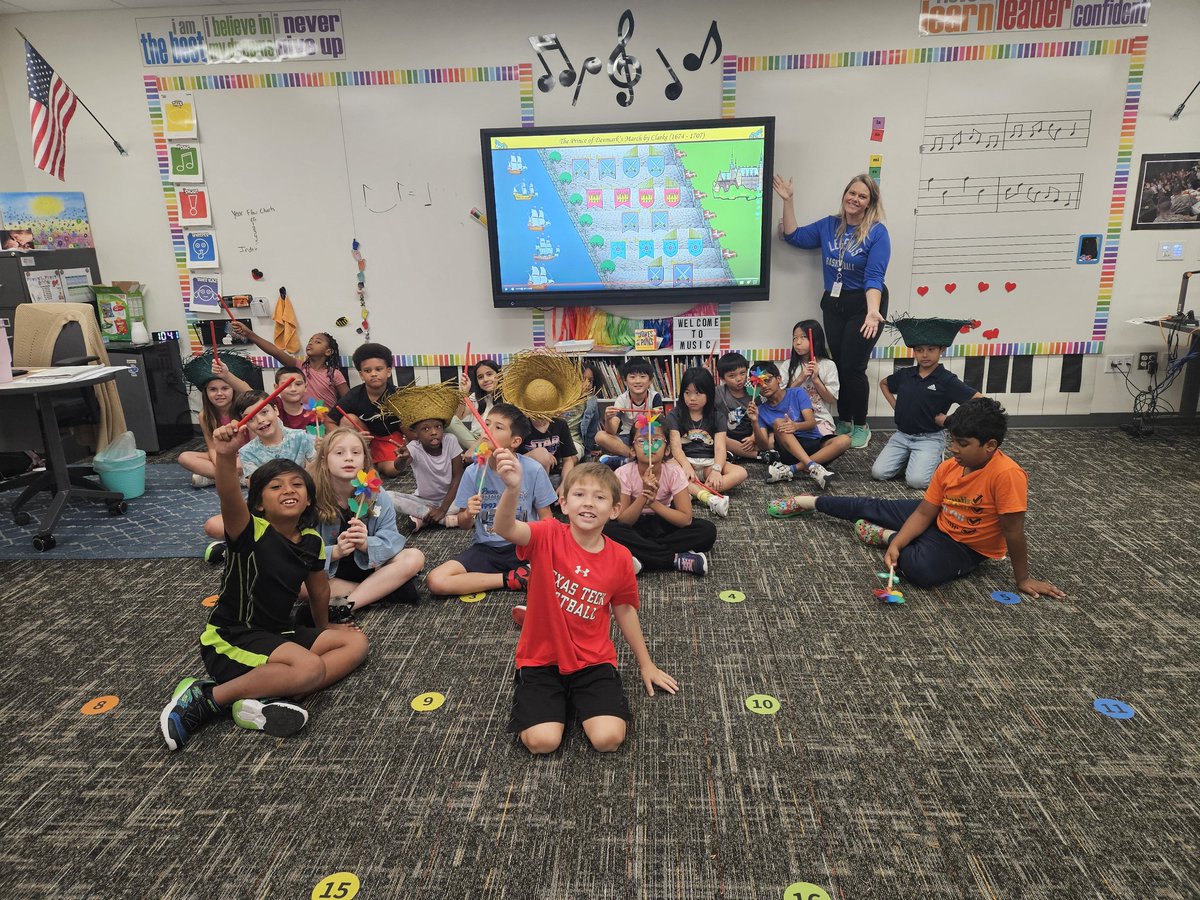 3rd grade did a great job creating their own live action listening map to Clarke's "The Prince of Denmark's March" !
Fun props and goofy marching!
<a href="/BoonPatriots/">Boon Patriots</a>