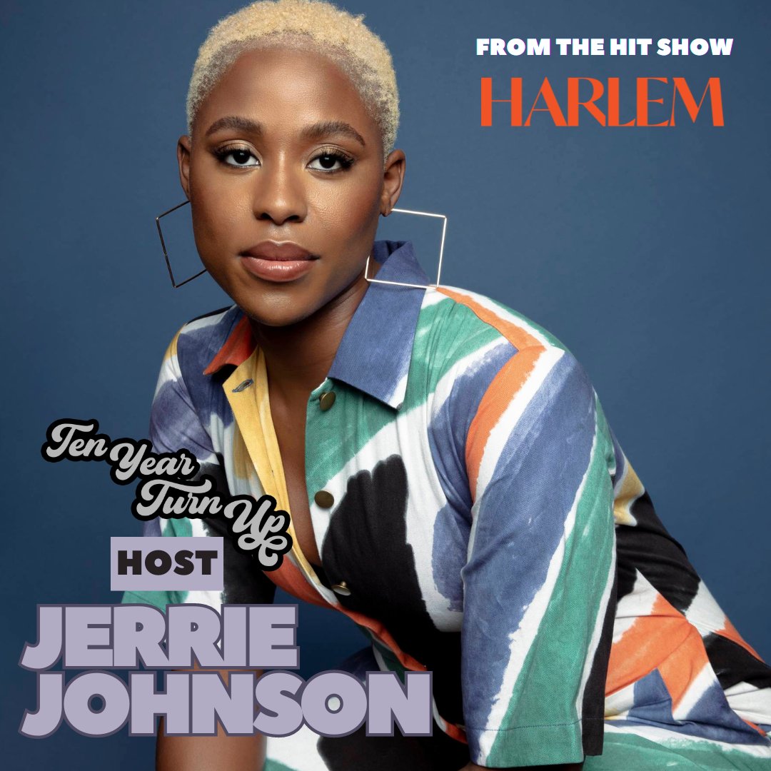 Meet our gala emcee!
The talented Jerrie Johnson, star of the Amazon series HARLEM, is hosting SFBATCO's Ten Year Turn Up gala on September 20. 

It'll be night filled with laughter, amazing performances, and delicious food and drink.
