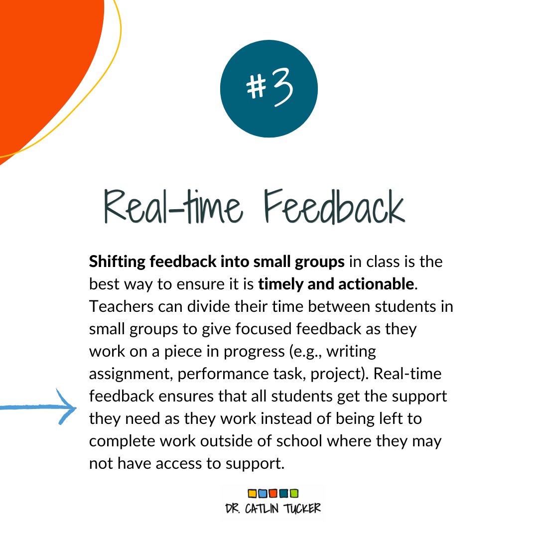 👉🏻 Swipe for 3️⃣ 𝘀𝘁𝗿𝗮𝘁𝗲𝗴𝗶𝗲𝘀 teachers can use in a blended lesson where they have time to work with small groups of learners to ensure each group of students is getting exactly what they need to make academic progress and build confidence!

#EdChat #Education #BlendChat