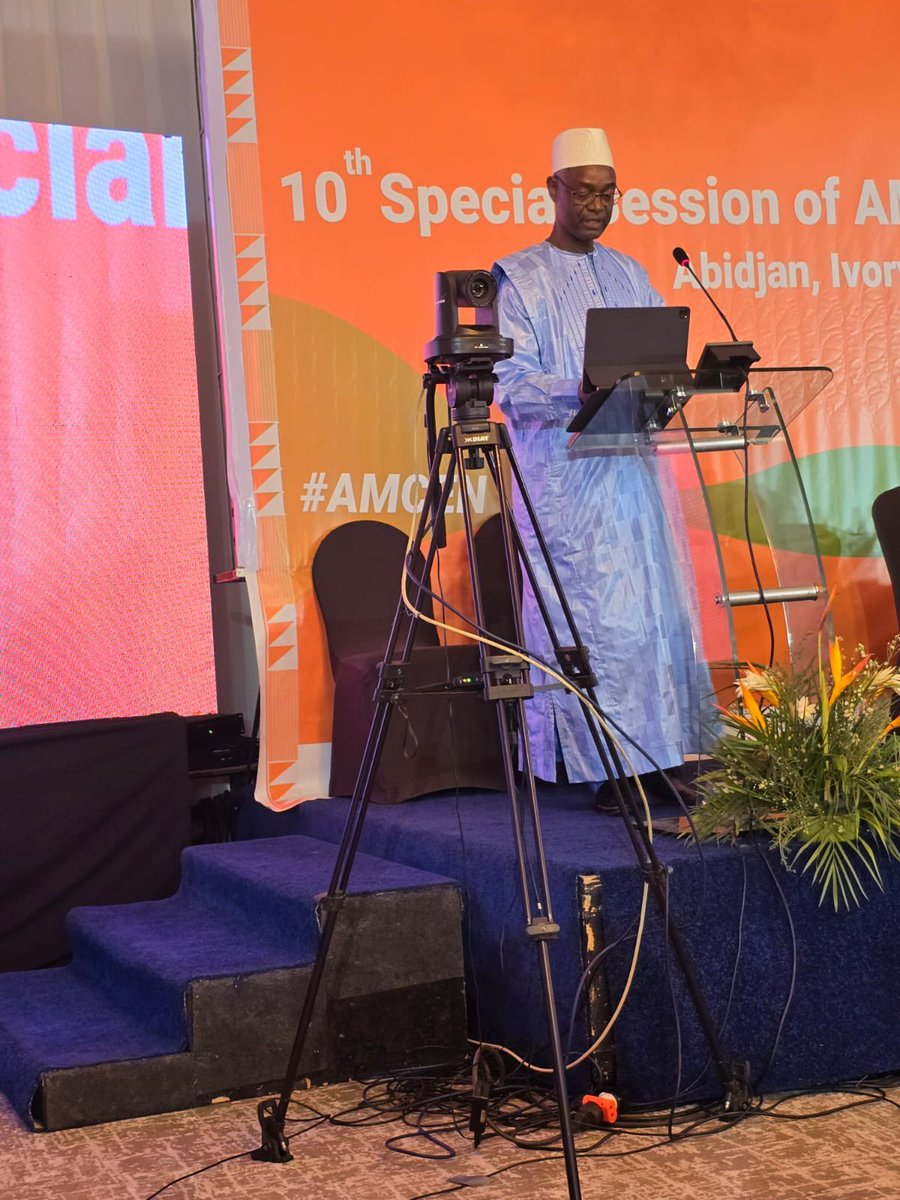 RoseMwebaza's tweet photo. It is done. The African Ministerial Conference on Environment is concluded with the adoption of the Abidjan Declaration #AMCEN https://t.co/BQNlEgdMyC