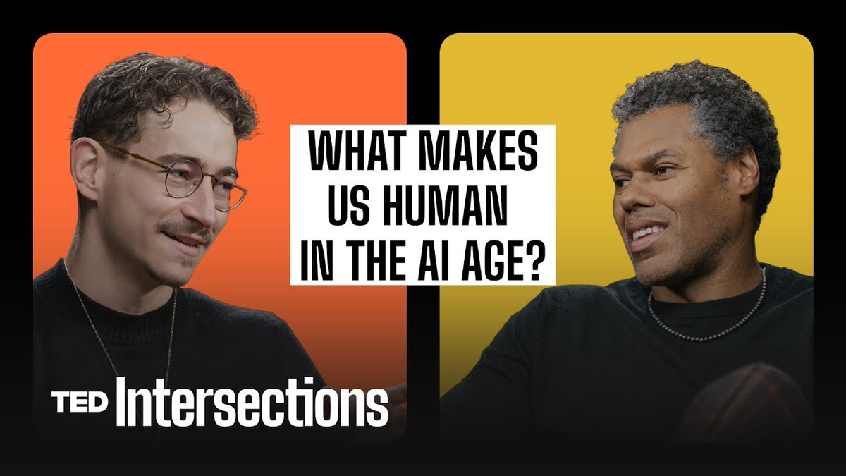 dynamicweb_'s tweet image. What Makes Us Human in the AI Age? A Psychologist and a Technologist Answer | TED Intersections dlvr.it/TCwYWL