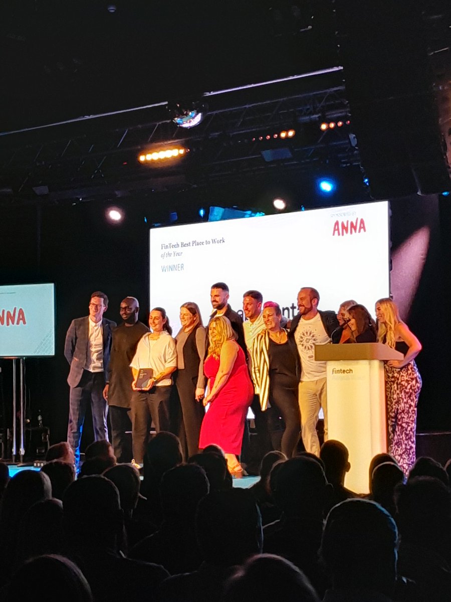 FinTech Awards Wales (@fintechwales) on Twitter photo Our next award is, Best Place to work of the year 2024, this award is kindly sponsored by <a href="/ANNAMoneyUK/">ANNA Money</a> Congratulations to our winner @CapitalOnTap #fintechawardswales Our next award is, Best Place to work of the year 2024, this award is kindly sponsored by <a href="/ANNAMoneyUK/">ANNA Money</a> Congratulations to our winner @CapitalOnTap #fintechawardswales