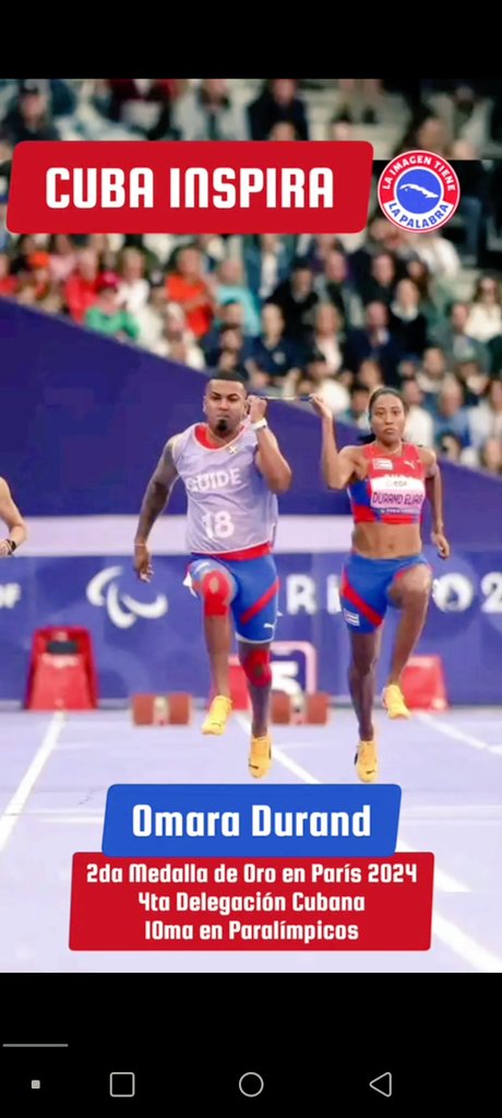 Nuestra Omara .#CubaInspira
<a href="/AriDeCuba/">Ariadne Plasencia Castro</a> <a href="/VIC3NT3_CH/">VICENTE CHIU PARGAS</a> <a href="/VictorGaute/">Víctor Gaute López</a> <a href="/casa_102/">Mi CASA</a> <a href="/ElProfe2890/">𝓔𝓵 𝓟𝓻𝓸𝓯𝓮𝓼𝓸𝓻</a> <a href="/Mikol_21/">Maikonico</a> <a href="/GalloLoredo/">Carlos A. Gallo Loredo</a>