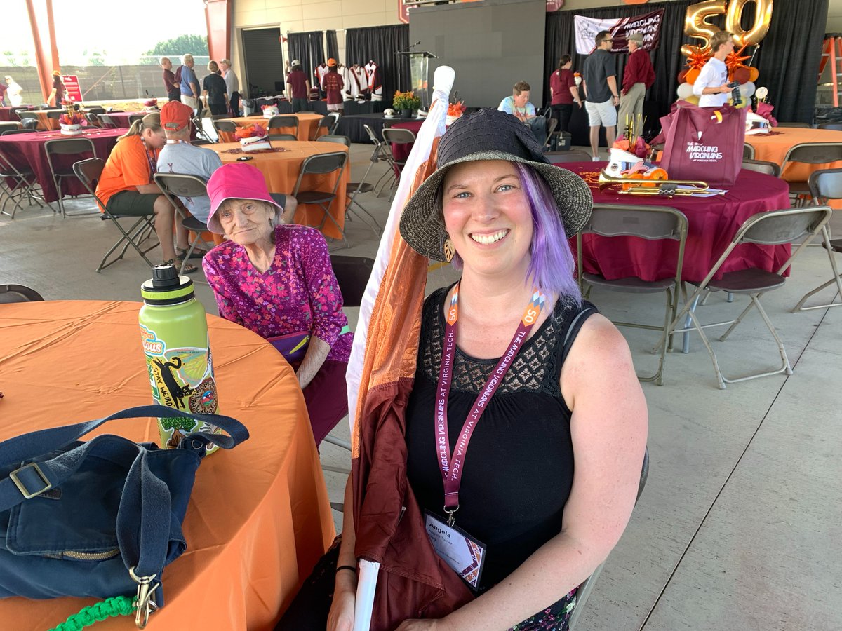 We are so excited to welcome back home <a href="/SpiritOfTech/">The Marching Virginians</a>  alumni this weekend to celebrate 50 incredible years of The Marching Virginians! 🎶🧡🦃