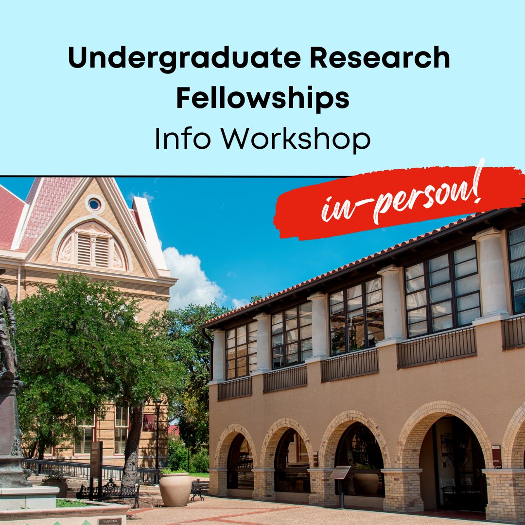 Missed the Undergraduate Research Fellowships (URF) Information Session yesterday? We have another one scheduled!

Sign up via the online honors event calendar to get updates.

What: URF Info Session
When: Sep 9, Mon, 5 - 6PM
Where: LAMP 407A
