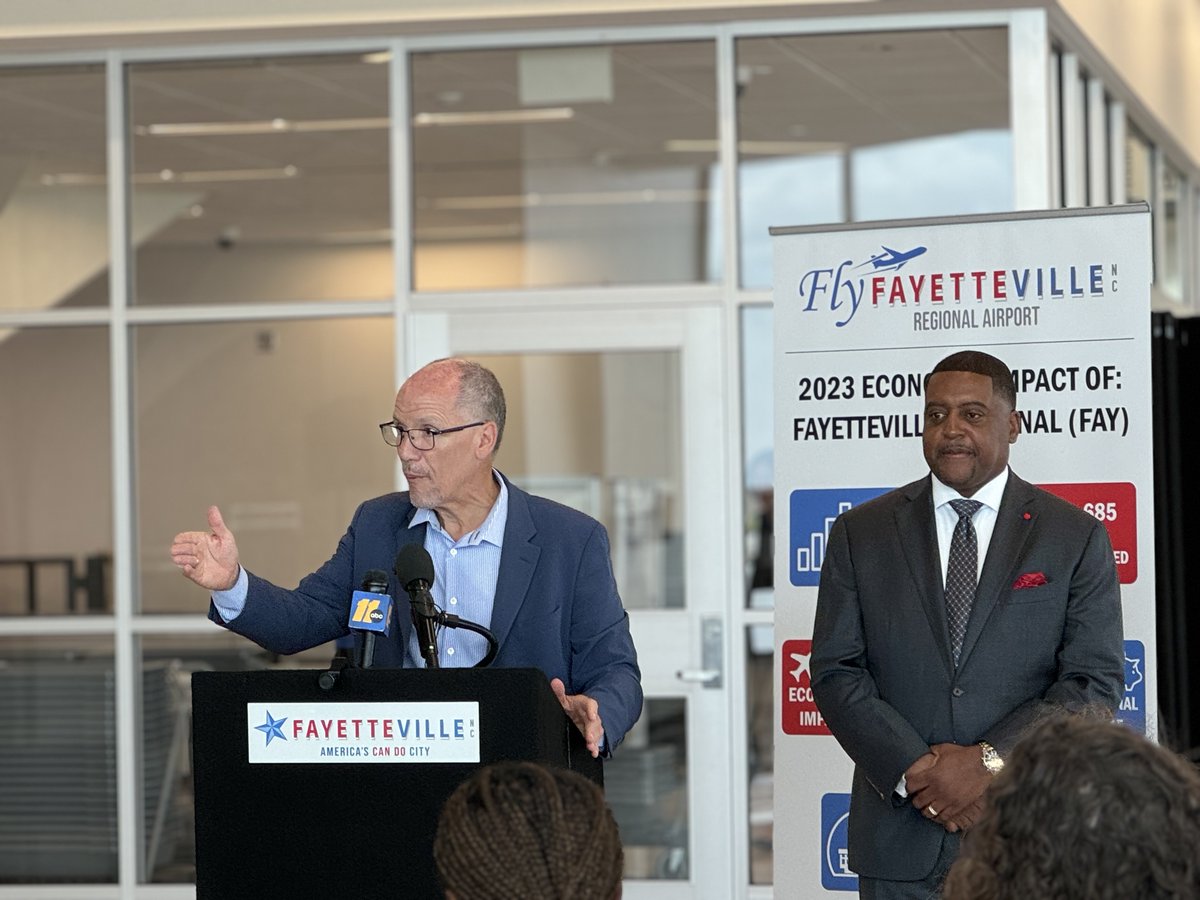 Yesterday, we had the honor of hosting Director Tom Perez, Senior Advisor to the President, to showcase Fayetteville’s progress under the Biden-Harris Investing in America agenda. 🇺🇸
