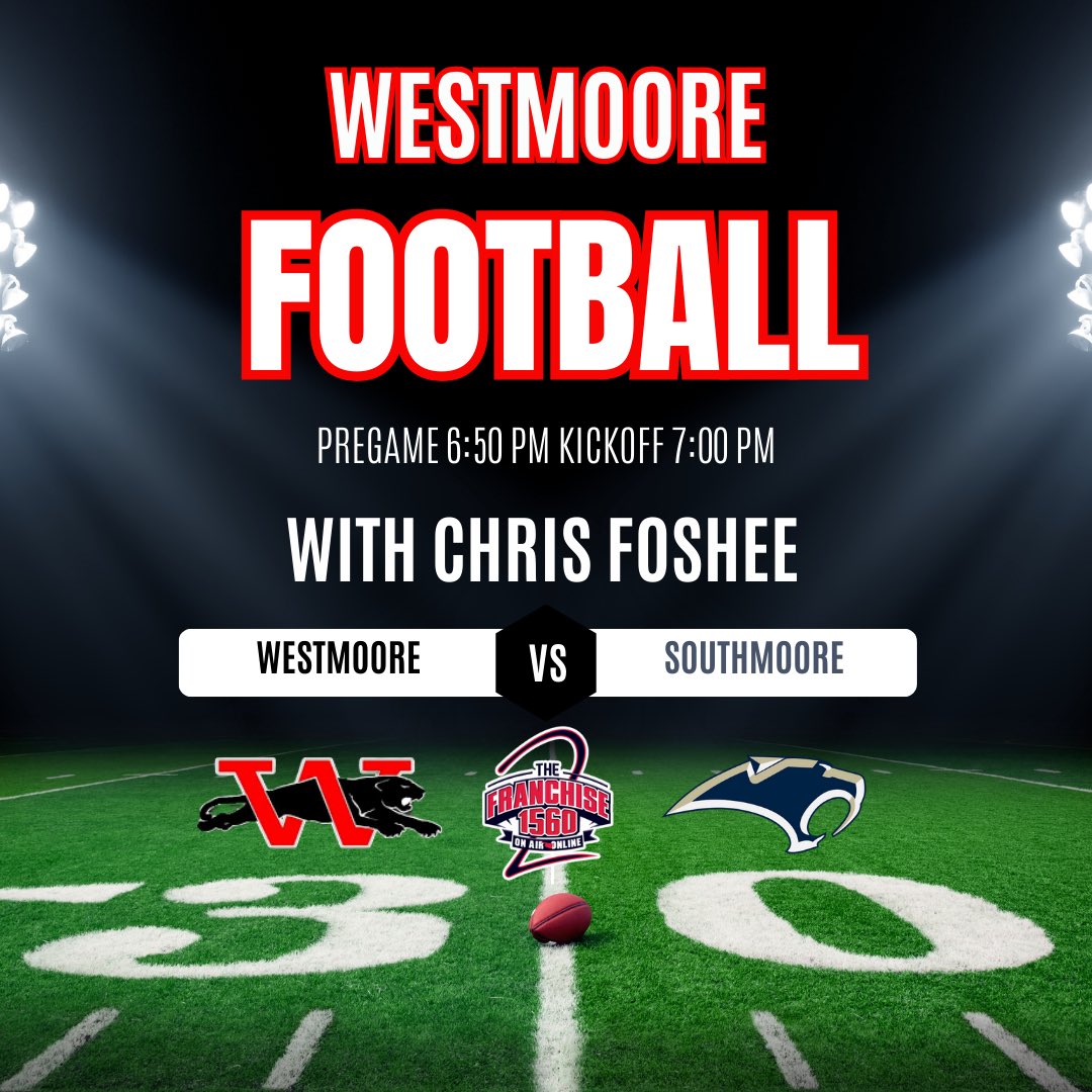 The Franchise Sports (@franchiseok) on Twitter photo It’s another rivalry week in the city of Moore! Listen live on The Franchise 2 1560 AM or The Franchise Mobile App! <a href="/CWFoshee/">Chris Foshee</a> <a href="/westmoorejagsfb/">Westmoore Football</a> <a href="/WestmooreHS/">Westmoore High School</a>
Download the app: apps.apple.com/us/app/the-fra… It’s another rivalry week in the city of Moore! Listen live on The Franchise 2 1560 AM or The Franchise Mobile App! <a href="/CWFoshee/">Chris Foshee</a> <a href="/westmoorejagsfb/">Westmoore Football</a> <a href="/WestmooreHS/">Westmoore High School</a>
Download the app: apps.apple.com/us/app/the-fra…