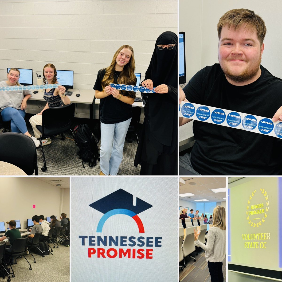 100% TNPromise applications from Seniors and special presentation from VSCC Honors Program!!!! We are rocking it! <a href="/volstatecampus/">Vol State</a> <a href="/scmc_volstate/">Middle College at Vol State</a> <a href="/TNHigherEd/">Tennessee Higher Education Commission</a>