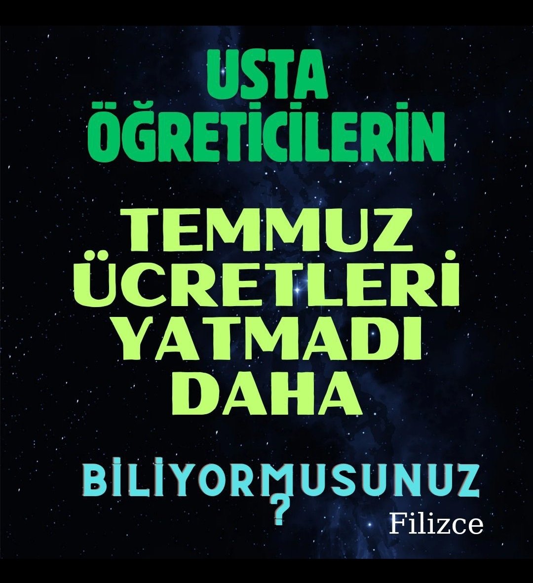 İşini iyi yapan düzgün insanlarız, bu muameleyi hak etmiyoruz. Zaten maaş verdiğiniz yok birde hakkımız olan üç kuruşu alamıyoruz.
<a href="/RTErdogan/">Recep Tayyip Erdoğan</a> 
<a href="/dbdevletbahceli/">Devlet Bahçeli</a> 
<a href="/_aliyalcin_/">Ali YALÇIN</a> 
<a href="/TBMMresmi/">TBMM</a> 
<a href="/EmineErdogan/">Emine Erdoğan</a> 
<a href="/EgitimBirSen/">Eğitim-Bir-Sen</a> 
<a href="/HMBakanligi/">T.C. Hazine ve Maliye Bakanlığı</a> 
<a href="/csgbakanligi/">T.C. Çalışma ve Sosyal Güvenlik Bakanlığı</a>
<a href="/CelileErenOKTEN/">Celile Eren ÖKTEN</a>
<a href="/mebhbogm/">MEB Hayat Boyu Öğrenme Genel Müdürlüğü</a>