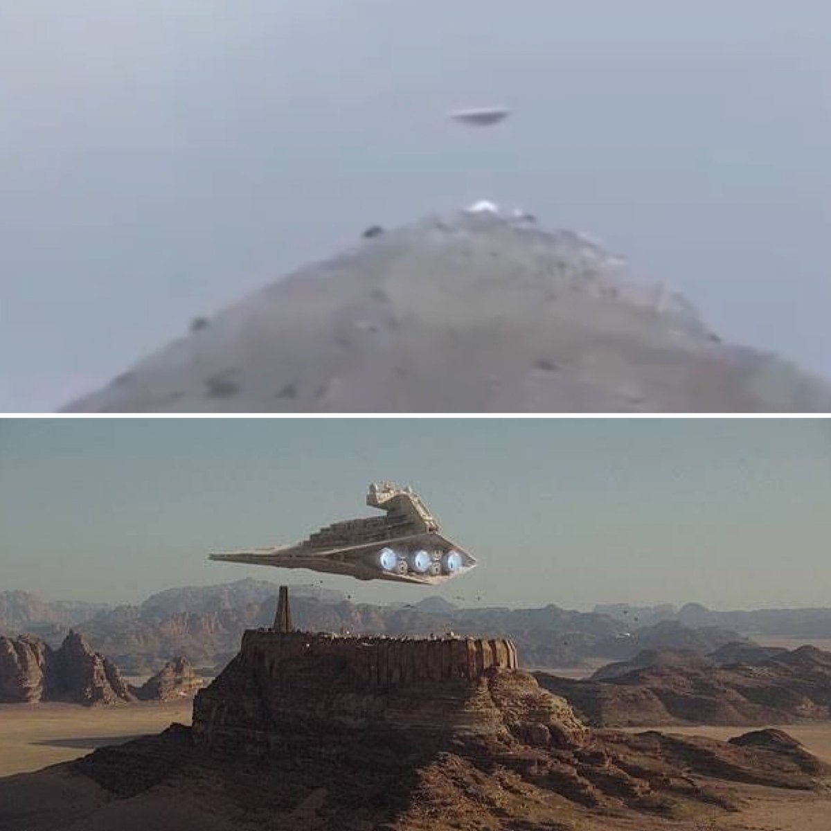 ScarifPodcast's tweet photo. #WaitADamnMinute
#UFOTwitter #UFO #JedhaCity 👽🛸🤔 https://t.co/ySmFF5NVtr