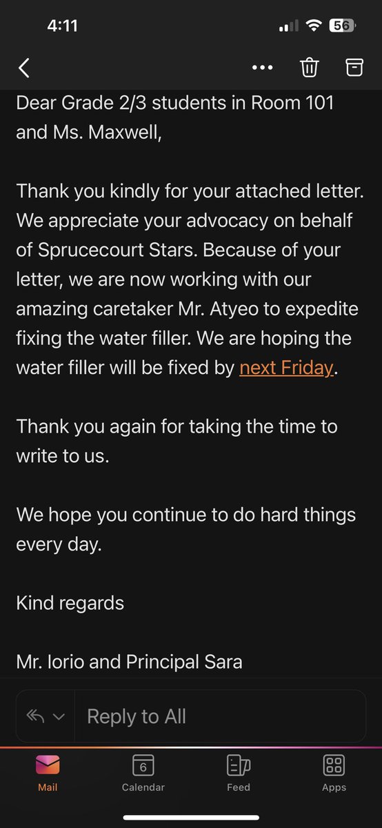 Day 4 Snapshots: At the welcome back assemblies this week we talked about the power of our voice for self and community advocacy. Gr 2/3 students wrote a letter to admin #powerofstudentvoice