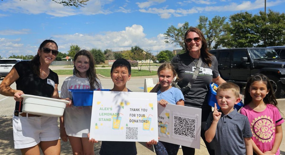Megan Stevenson (@coachstevenson) on Twitter photo 🎗️every day is a gift 🎗️
These amazing kids sold lemonade & raised $465 <a href="/ElementaryFord/">FordElementary</a> for <a href="/AlexsLemonade/">Alex's Lemonade Stand Foundation</a> ! This brings my heart so much JOY to see our young Mustangs making a difference! 🌎 🎗️every day is a gift 🎗️
These amazing kids sold lemonade & raised $465 <a href="/ElementaryFord/">FordElementary</a> for <a href="/AlexsLemonade/">Alex's Lemonade Stand Foundation</a> ! This brings my heart so much JOY to see our young Mustangs making a difference! 🌎