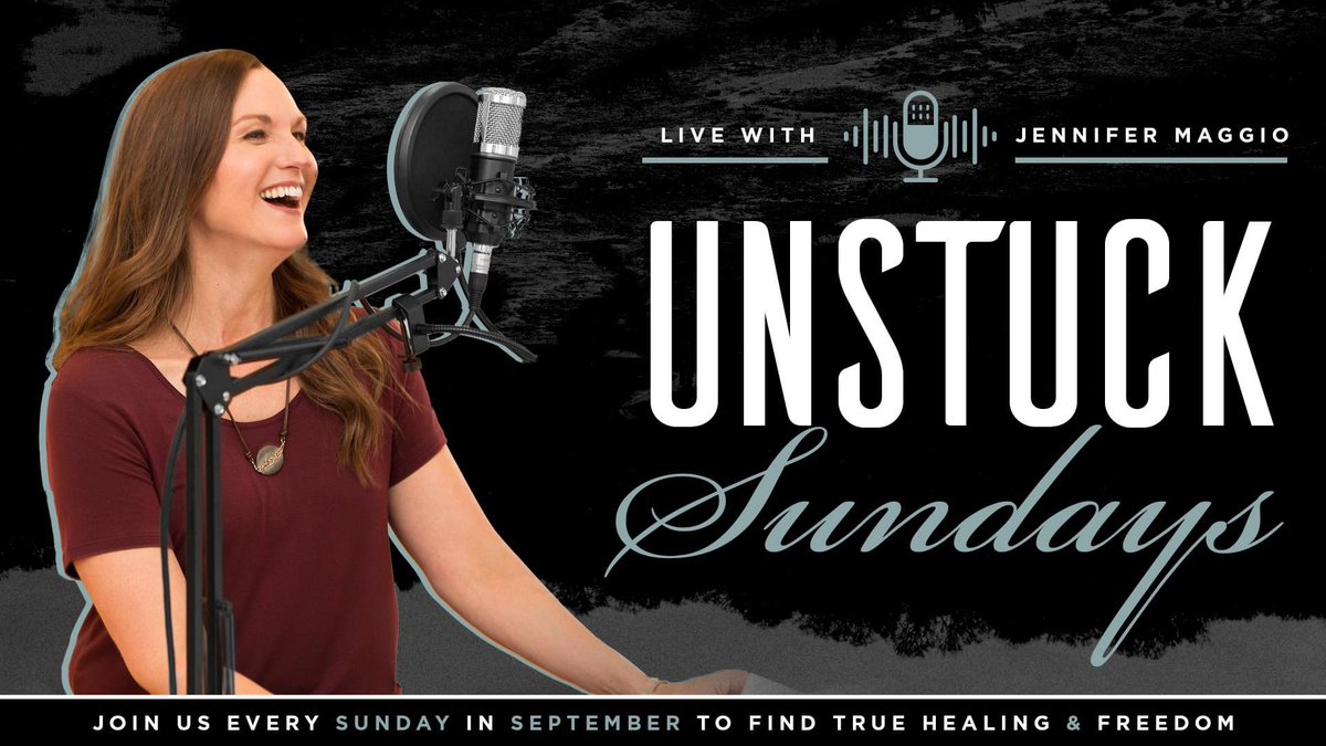 Are you a Christian desiring deeper understanding of spiritual warfare, demons, and healing of heart wounds? Join me for Unstuck Sundays. Must register by midnight tonight jennifermaggio.com/events/unstuck…