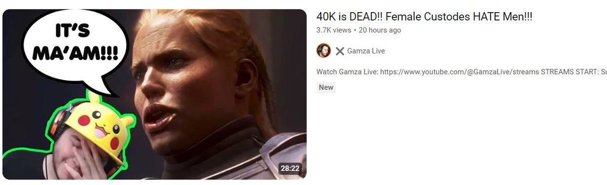 #warhammer40k #40k #custodies This idiot thinks the Custodian hates men. No, She hates the enemies of The Emperor. She told a Space Marine to follow the will of The Emperor. That goes from the lowest Imperial subject to high lords of Terra. Battle sisters to Commissars.