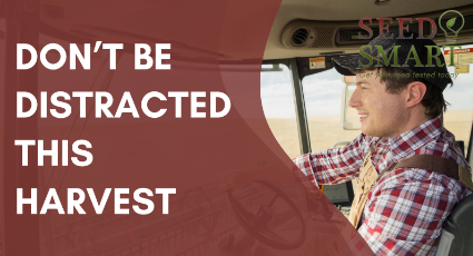 Try speech-to-text apps to jot field notes down rather than typing into a smartphone. If background noise is a problem, try a small dry-erase whiteboard with a quick snap shot to make a record for you. 
#agsafety #harvest24