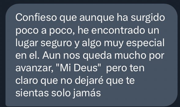 #CHONFESION 59  

Sin @ ni nada. “MI DEUS” date por aludido.