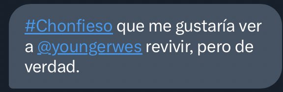 #CHONFESION 62  

<a href="/youngerwes/">𝓛ouis.</a> VENGA CHAVAL REVIVE.