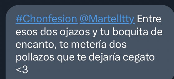 #CHONFESION 63  

<a href="/Martelltty/">Ałαn Mαятełł</a>  🍆