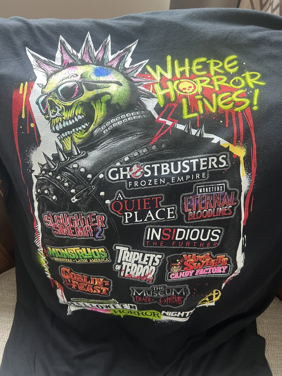 FutureofESPN_BG's tweet photo. Year #10 @HorrorNightsORL ! HHN33 here I come! https://t.co/1kUJEAMD6E