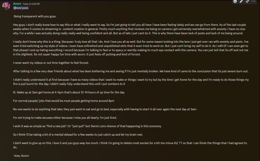 TheMaskedAcorn's tweet photo. For those not in the discord 🫶 https://t.co/XhPwwDq8B9